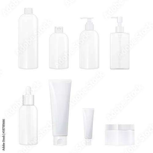 化粧品ボトル モックアップ / cosmetic bottle mock-up
