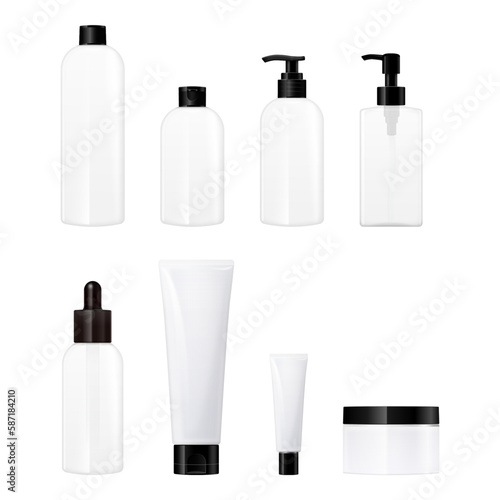 化粧品ボトル モックアップ / cosmetic bottle mock-up