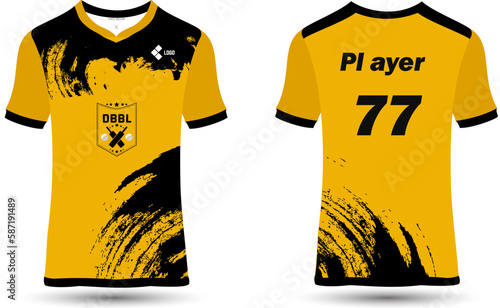 Soccer jersey template sport t shirt design