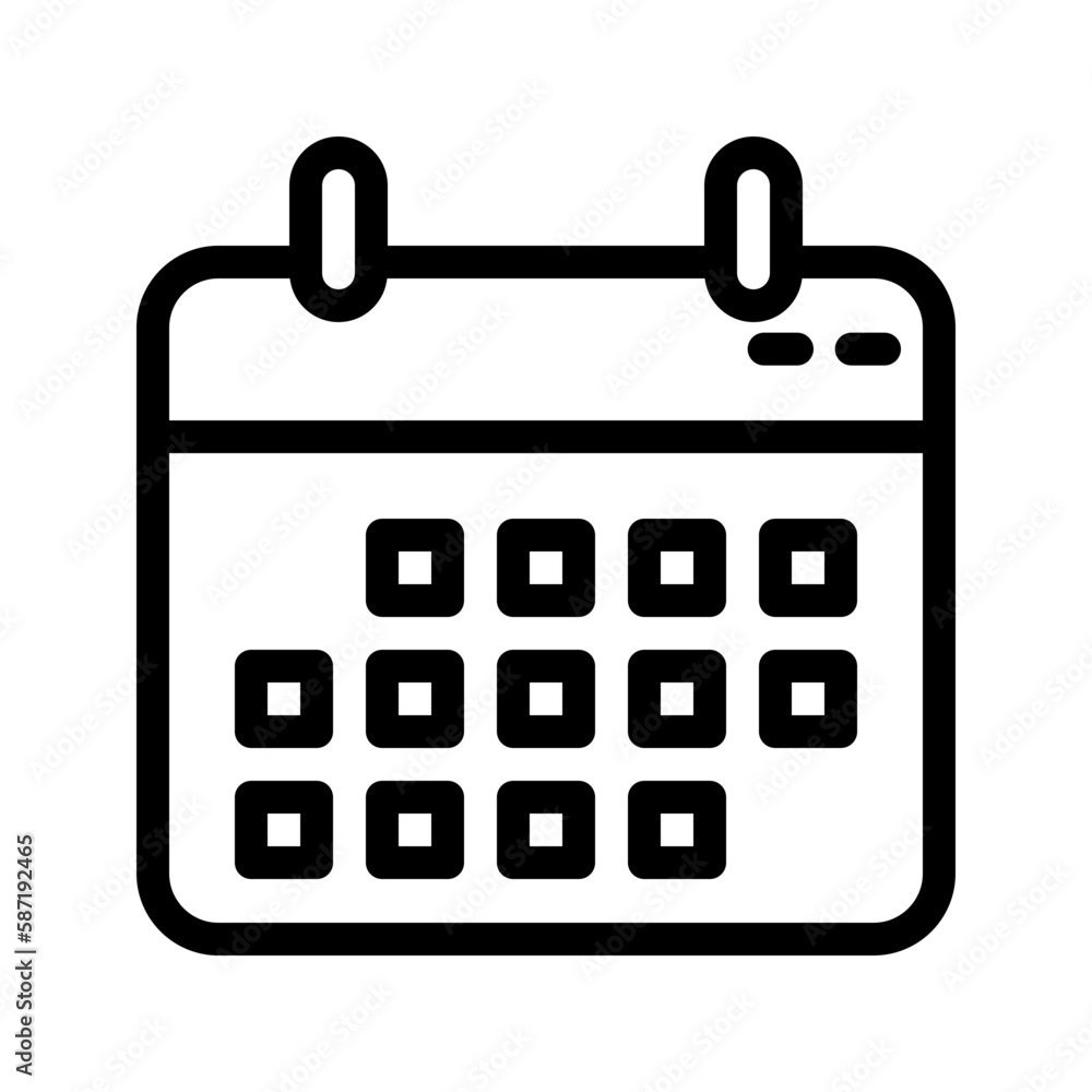 Outline Icon calendar,date,time,calendary,schedule Outline Icon calendar,date,time,calendary,schedule