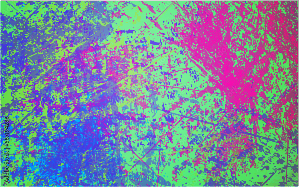 Obraz premium Abstract grunge texture multicolor background vector