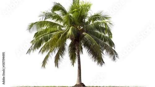 coconut tree PNG. coconut tree isolated on blank background PNG