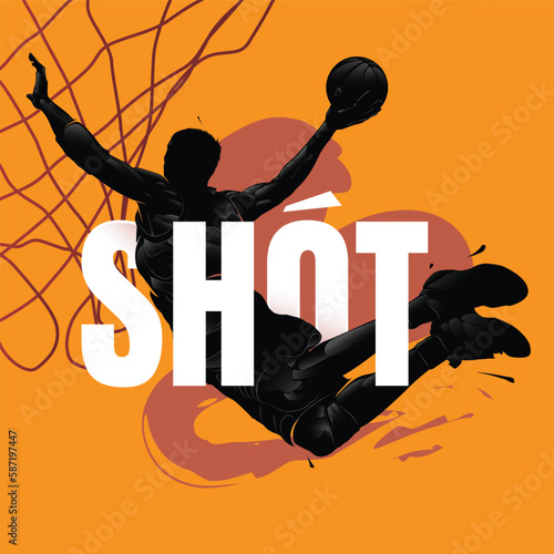 basketball player jump shot