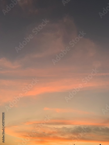 Fototapeta Naklejka Na Ścianę i Meble -  sky at sunset