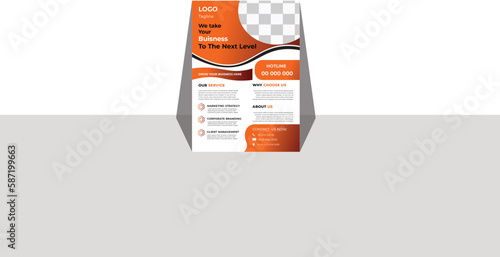 Free vector vertical business flyer template Free vector minimal business flyer template Free vector elegant business flyer template Free vector learning and grow company business flyer template