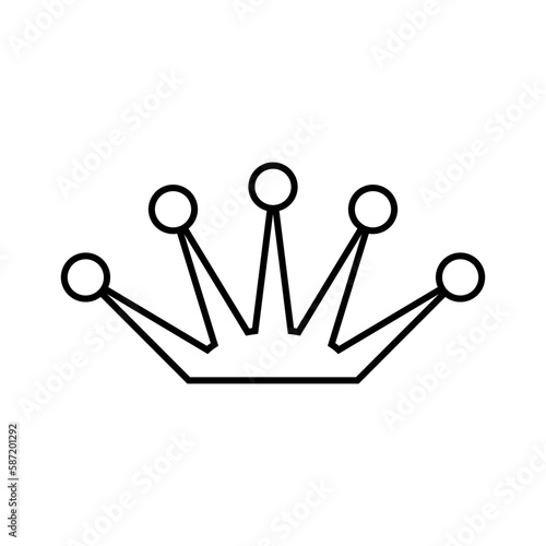 Crown icon on white.