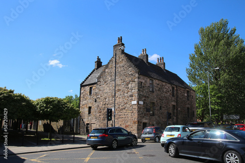 Provand's Lordship is the oldest gebäude-mansion, rectory in Glasgow, Scotland  photo