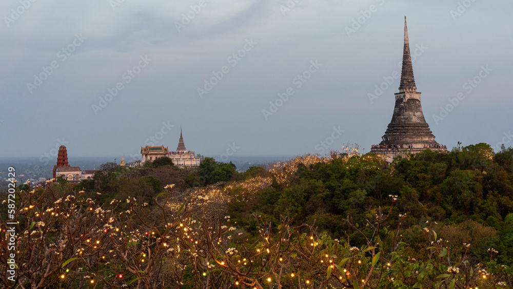 Phra Nakhon Khiri Festival 36th , beautiful fireworks and events at Phetchaburi Thailand : 21 March 2023 Phra Nakhon Khiri Festival 36th , beautiful fireworks and events at Phetchaburi Thailand : 21 March 2023