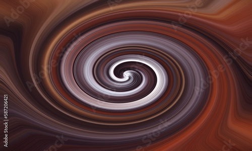 twisted light fiber background. chocolate swirl background. abstract background. swirl.