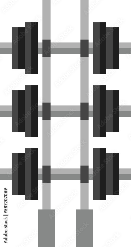 Gym Equipment Illustration Gym Equipment Illustration
