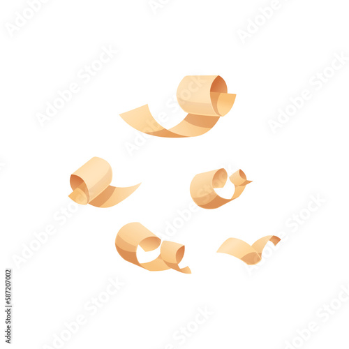 Flat Wood Chips