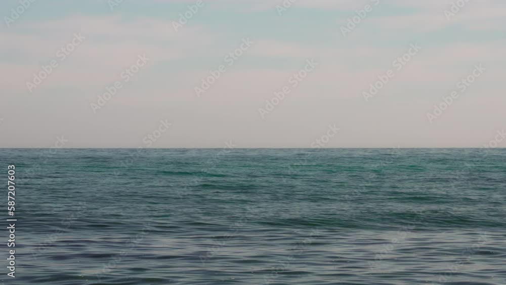 Relaxing ocean waves on the Mediterranean Sea Relaxing ocean waves on the Mediterranean Sea