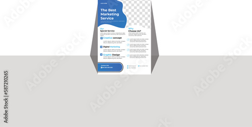 Free vector vertical business flyer template Free vector minimal business flyer template Free vector elegant business flyer template Free vector learning and grow company business flyer template