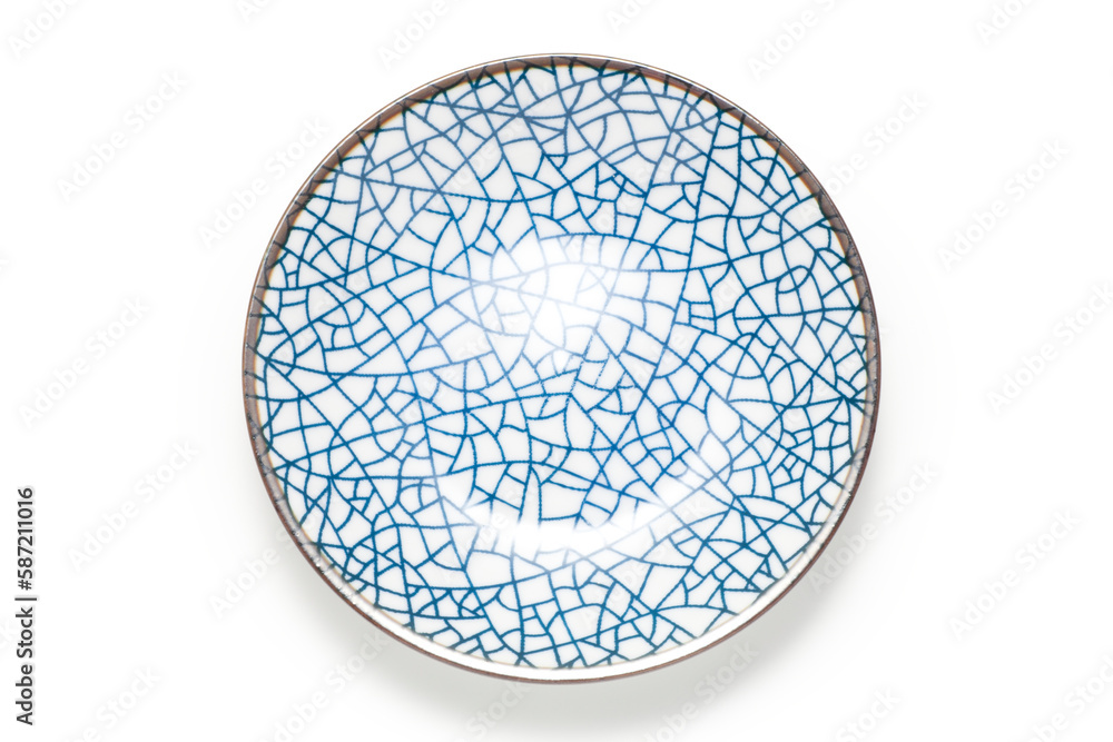 retro empty dish isolated on white background retro empty dish isolated on white background