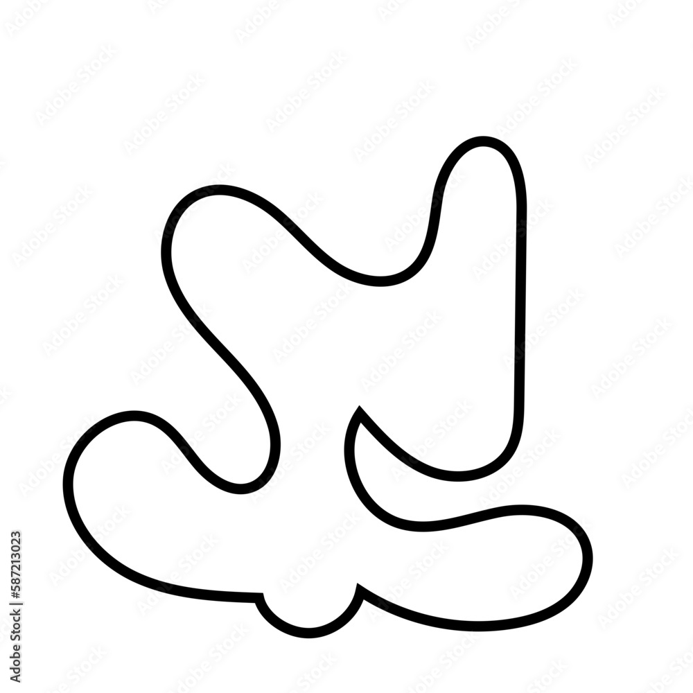 Squiggly Doodle Line Vectors Squiggly Doodle Line Vectors