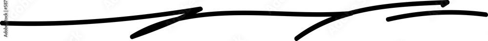 Brush underline scribble doodle hand drawn line Brush underline scribble doodle hand drawn line