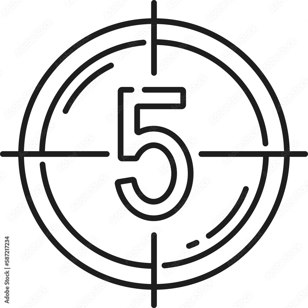 Shutter speed movie, video production timer icon Shutter speed movie, video production timer icon