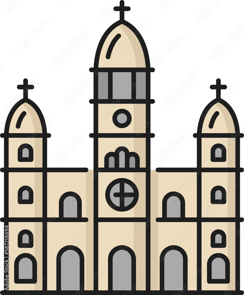 Cuban church, Cuba architecture religion building Cuban church, Cuba architecture religion building