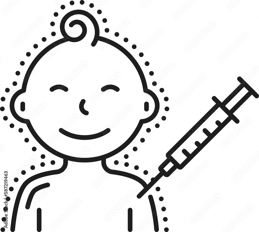 Immunization smallpox vaccine syringe with vaccine Immunization smallpox vaccine syringe with vaccine