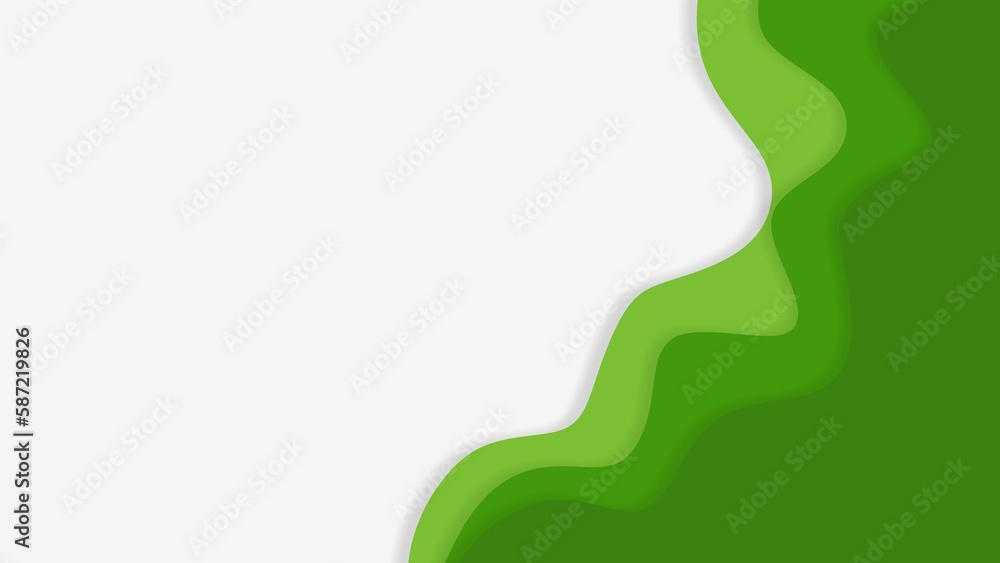 Wave Papercut Background Wave Papercut Background