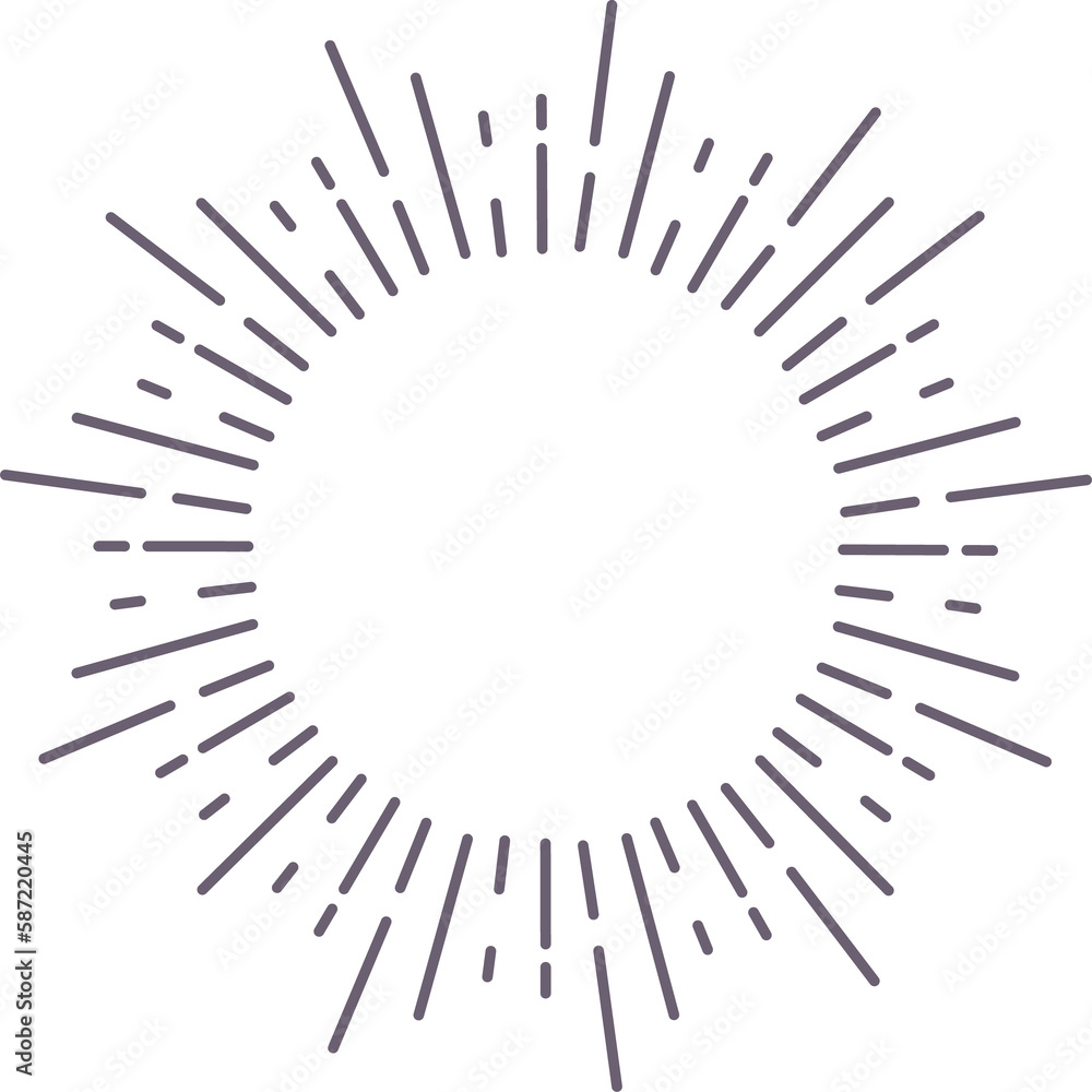 Sunbeam explosion light rays, fireworks sparkle