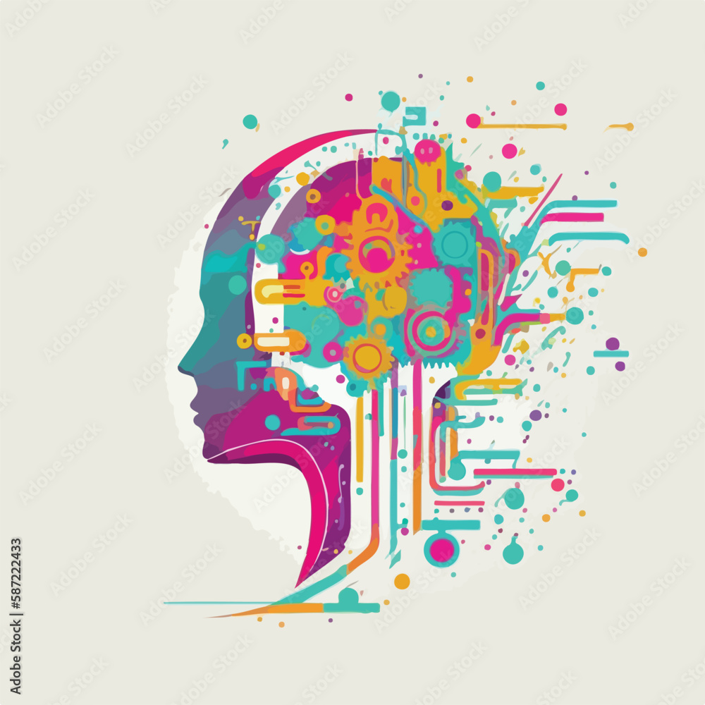 Network or neuronet. AI or Artificial Intelligence concept. Smart robot chatbot. Future technology. Generative AI Network or neuronet. AI or Artificial Intelligence concept. Smart robot chatbot. Future technology. Generative AI