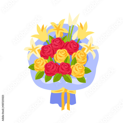 Flowers Bunch Icon