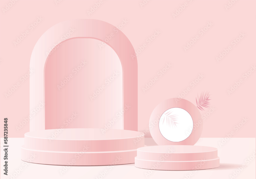 3D shapes drawing fashion concept. Realistic forms with shadow. Isometric geometry banner. Isometric Art Trendy Minimal Design. stock illustration 3D shapes drawing fashion concept. Realistic forms with shadow. Isometric geometry banner. Isometric Art Trendy Minimal Design. stock illustration