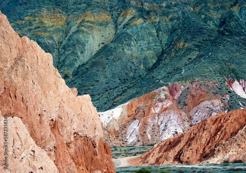 Hill of the Seven Colors in Purmamarca - Jujuy, Argentina