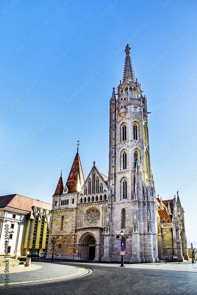 Matthias church in Budapest Hungary