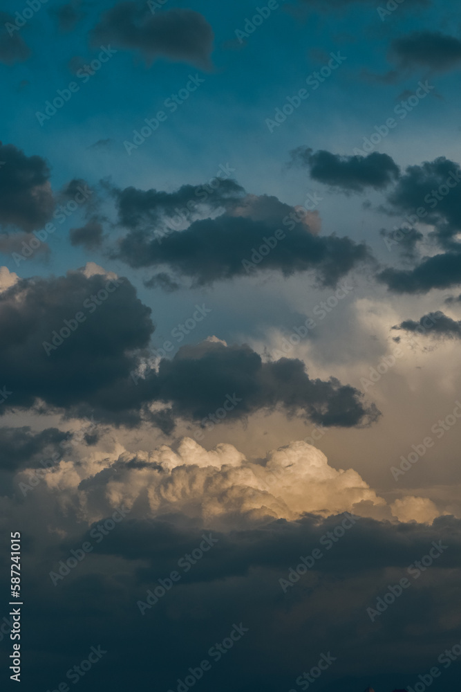 sky and clouds