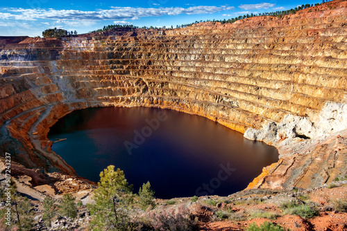 Corta Altaya mine in Rio Tinto, Huelva;Spain