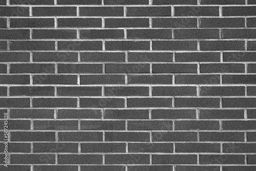 black brick wall texture pattern background