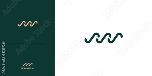 Modern and unique S logo design 5