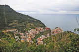 Veduta dalle cinque terre - Manarola, Liguria