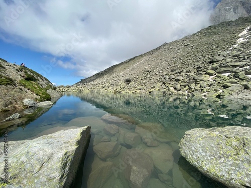 Randonnée en france de la vallée de chamonix au mont blanc