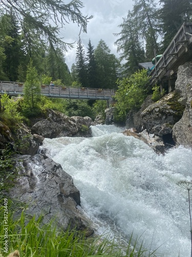 Randonnée en france de la vallée de chamonix au mont blanc