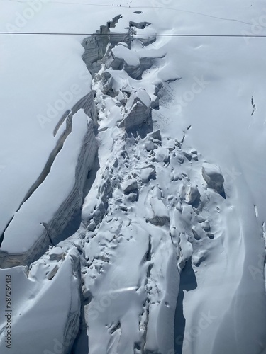 Randonnée en france de la vallée de chamonix au mont blanc