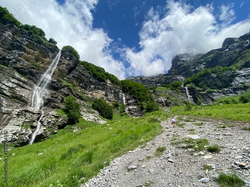 Randonnée en france de la vallée de chamonix au mont blanc