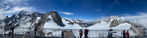 Randonnée en france de la vallée de chamonix au mont blanc