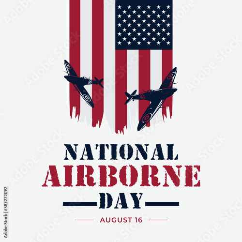 National airborne day design template