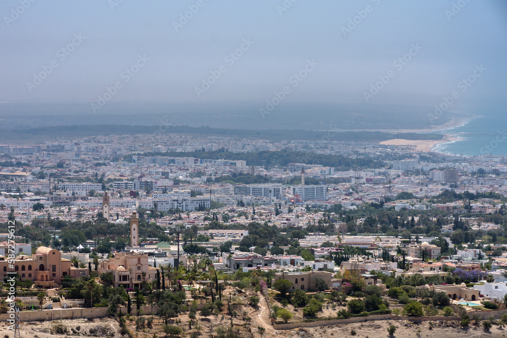 Panorama Of Agadir City in Morocco