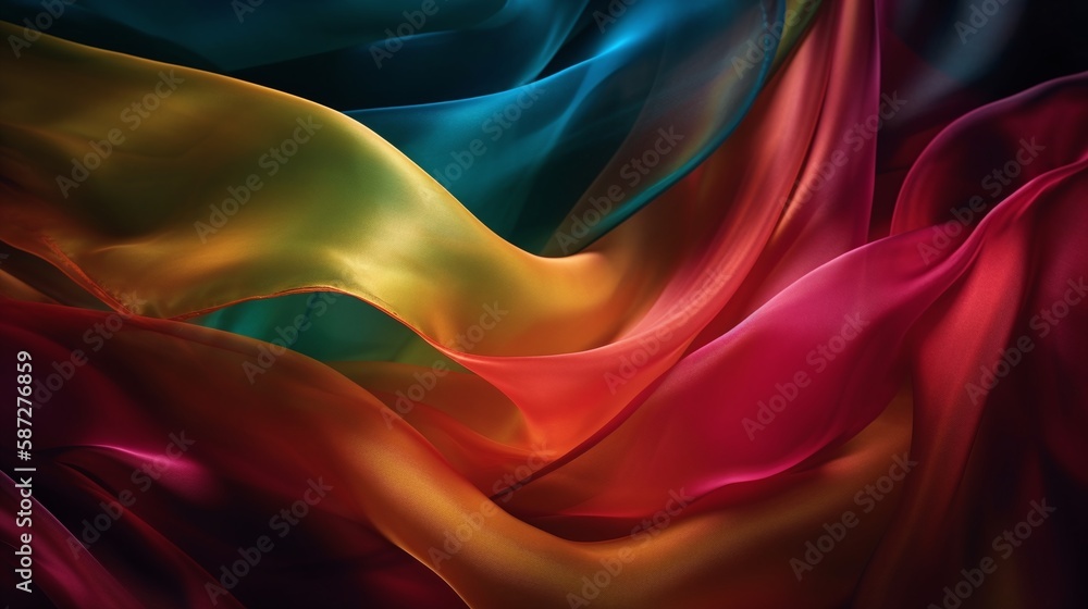 Vibrant Oceanic Embrace as a tidal swirl of brilliant hues cascading over the horizon in a magnificent wave of color Generated by AI Vibrant Oceanic Embrace as a tidal swirl of brilliant hues cascading over the horizon in a magnificent wave of color Generated by AI