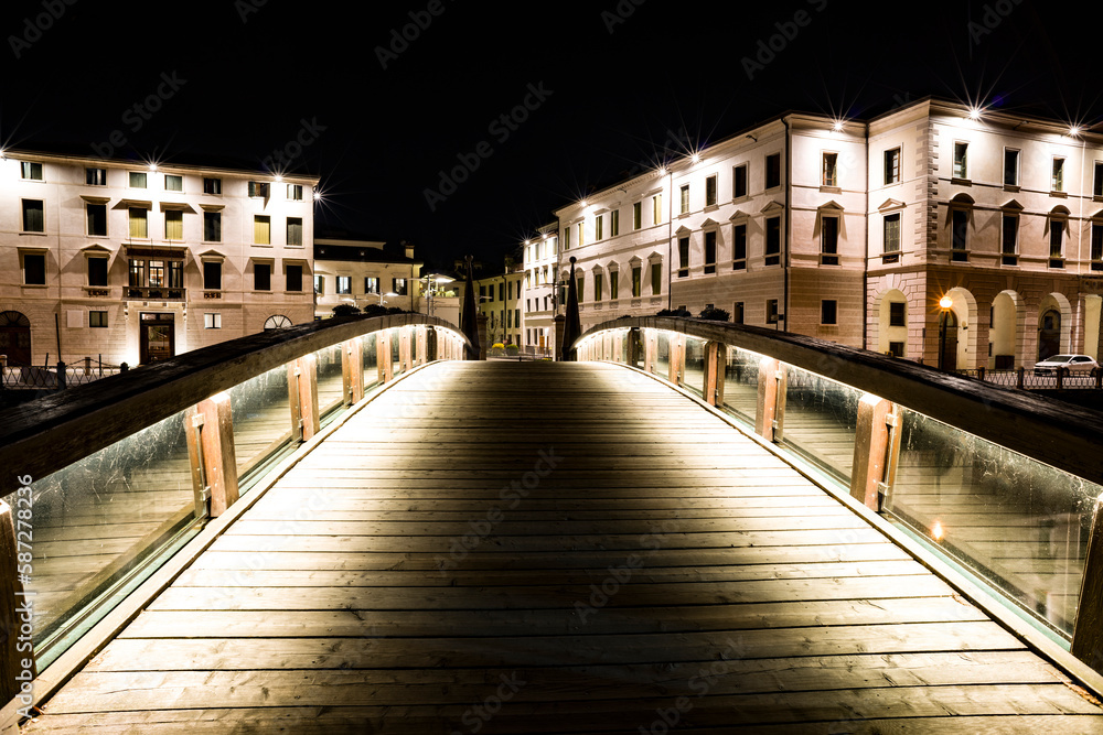 University bridge in Treviso, Italy