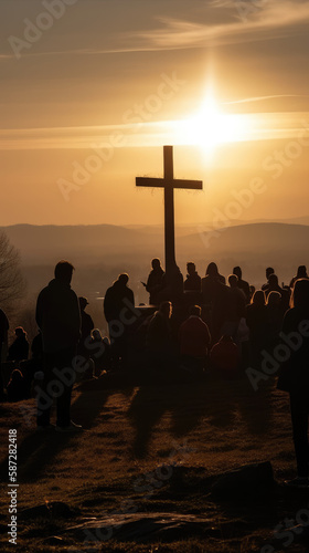 Easter sunrise service