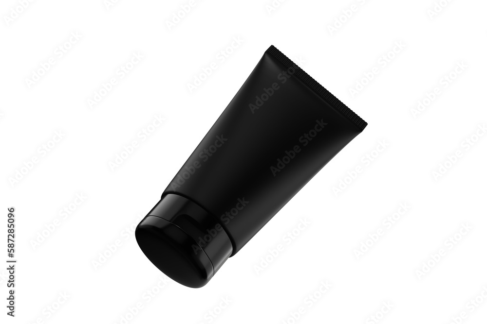 3D Render of Cosmetic Tube for Mockup 3D Render of Cosmetic Tube for Mockup