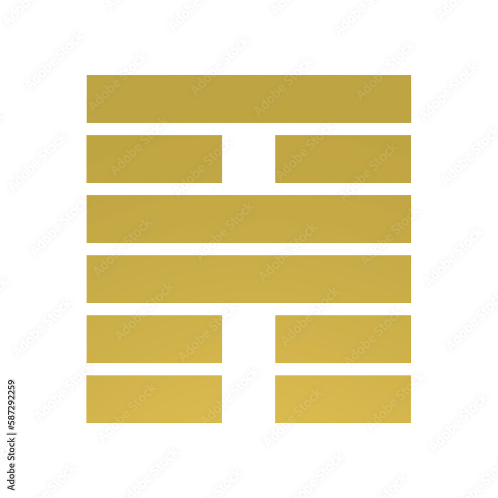 Hexagram 56 Gene Key I ging gold Hexagram 56 Gene Key I ging gold