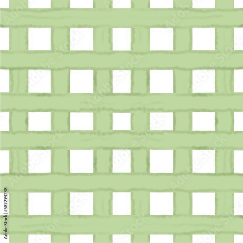 Green Thai loincloth pattern fabric