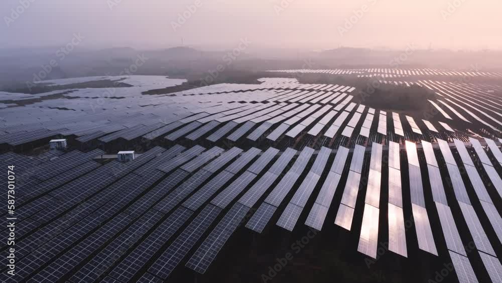 view of solar power station view of solar power station