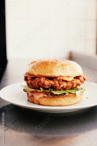 Grilled chicken sandwich